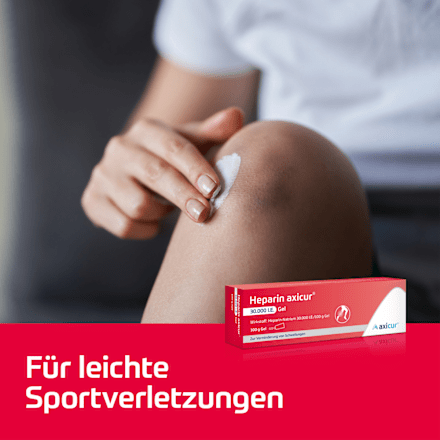 Heparin axicur, Heparin-Natrium 30.000 I.E./100g Gel axicur