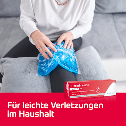 Heparin axicur, Heparin-Natrium 30.000 I.E./100g Gel axicur