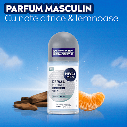 Deodorant roll on Derma Control Clinical NIVEA MEN