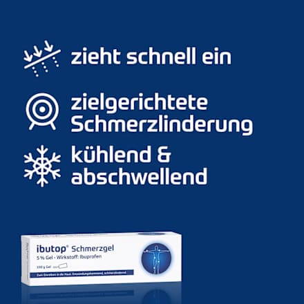 Ibutop Schmerzgel 5% Gel, Ibuprofen ibutop