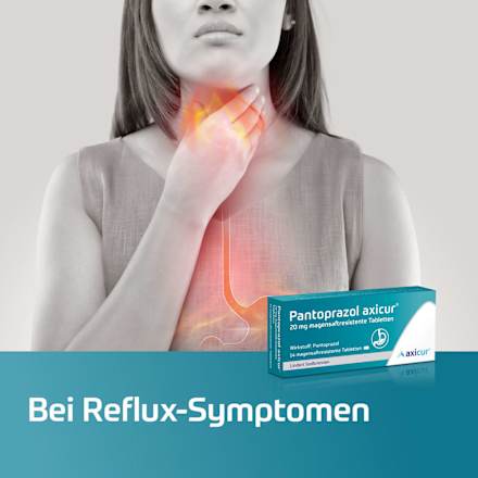 Pantoprazol axicur  20 mg magensaftresistente Tabletten axicur