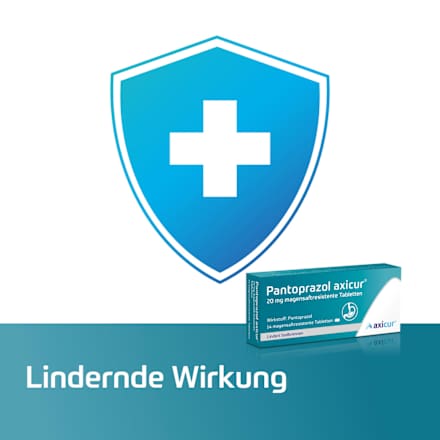 Pantoprazol axicur  20 mg magensaftresistente Tabletten axicur