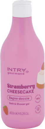 Sprchovací gél Strawberry Cheesecake INTRA gourmand