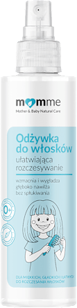 Odżywka do włosków ułatwiająca rozczesywanie momme