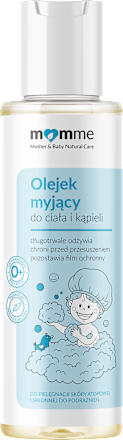 Olejek myjący do ciała i kąpieli momme