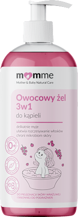 Żel do kąpieli 3 w 1 owocowy momme