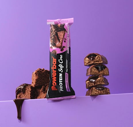 Proteinriegel Soft Core Dark Chocolate Brownie PowerBar