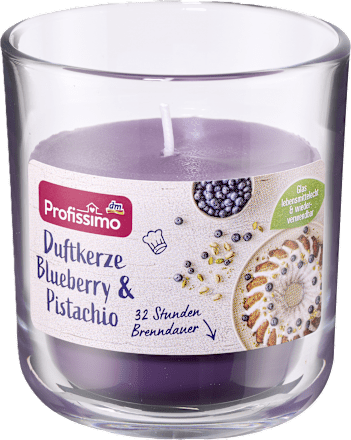 Vonná sviečka Čučoriedka & Pistácia Profissimo