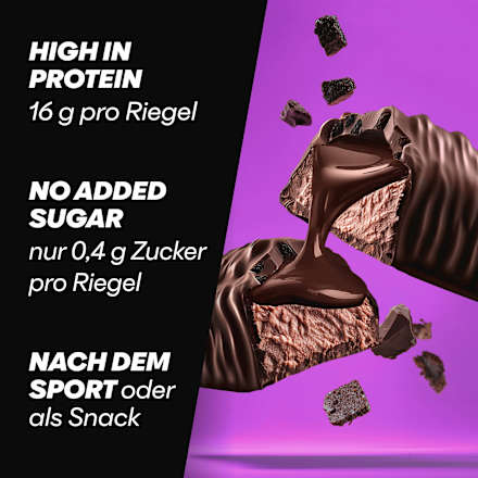 Proteinriegel Soft Core Dark Chocolate Brownie PowerBar