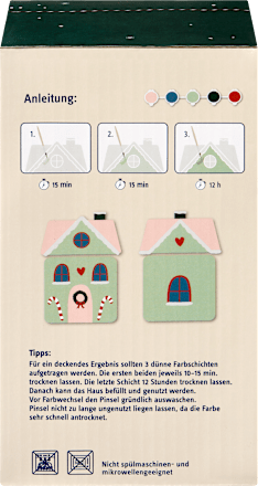 DIY Lebkuchenhaus aus Porzellan Profissimo