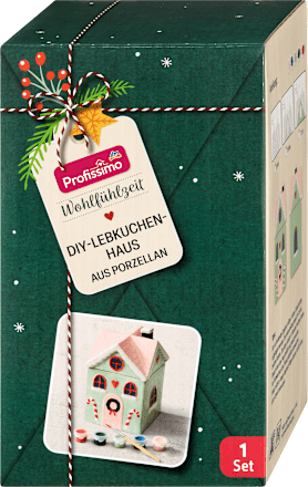 DIY Lebkuchenhaus aus Porzellan Profissimo