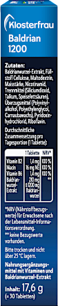 Baldrian 1200, Tabletten KLOSTERFRAU