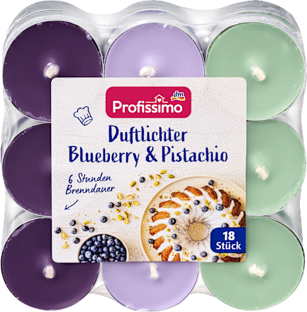 Duftlichter Blueberry Pistachio 6h Profissimo