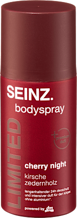 Spray corpo cherry night SEINZ.