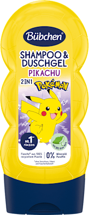 Kinder Shampoo & Duschgel 2in1 Pokémon Pikachu Bübchen