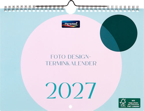 Foto Design- Terminkalender 2027 Paradies