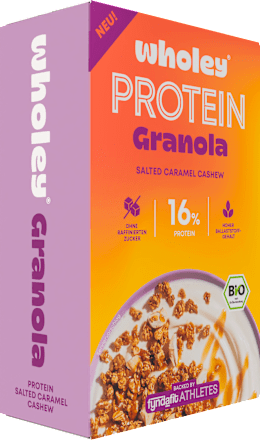 Protein Granola Salted Caramel Cashew Wholey