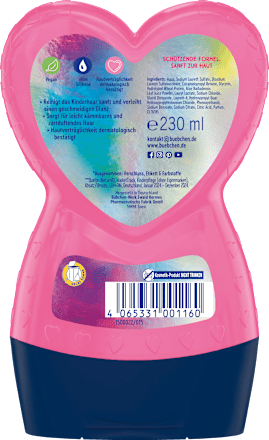 Kinder Shampoo & Spülung 2in1 Prinzessin Rosalea Bübchen