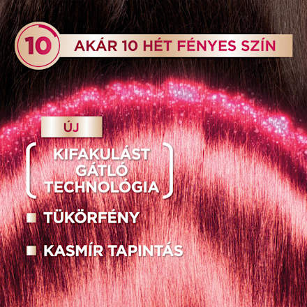 Tartós hajfesték, intenzív rubinvörös 6.60 GARNIER Color Sensation