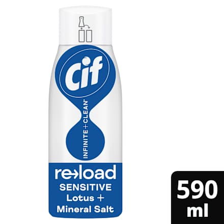 náhradní náplň Infinite+Clean All in One, lotos & minerální sůl Cif