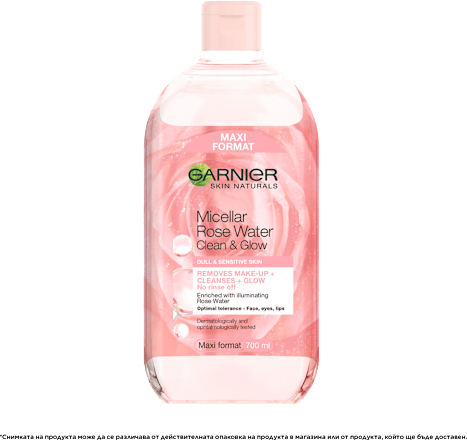 Мицеларна вода с розова вода GARNIER SKIN NATURALS