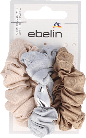 látkové gumičky do vlasů Scrunchie, vícebarevné ebelin