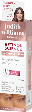 Augencreme Retinol Science judith williams COSMETICS