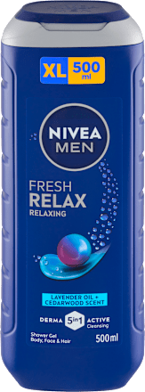 sprchový gel 3 v 1 Total Relax NIVEA MEN