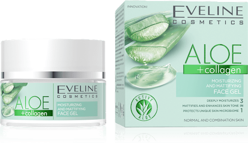 Aloe+collagen gel za lice EVELINE COSMETICS