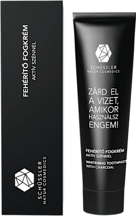 Fogkrém aktív szénnel Schüssler