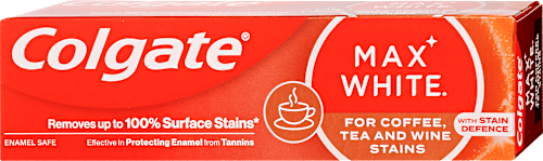Fogkrém Max White For Coffee, Tea & Wine Stains Colgate