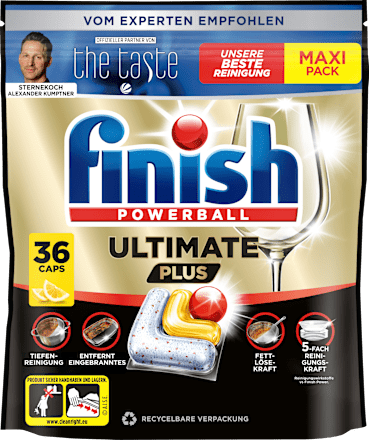 Geschirrspül-Tabs Ultimate Plus All in 1 Citrus Maxipack Finish