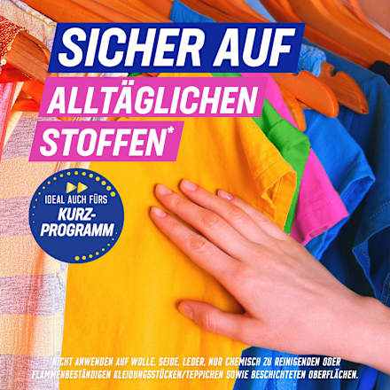 Fleckenentferner Pulver Oxi Action Pink Vanish