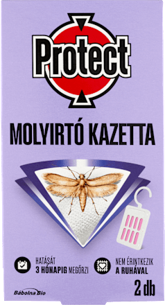 Ruhamolyírtó kazetta PROTECT