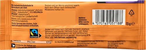 Schoko Lolli Vollmilch dmBio