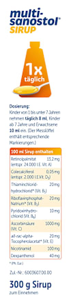 Multi-Sanostol Sirup sanostol