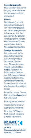Multi-Sanostol Sirup sanostol