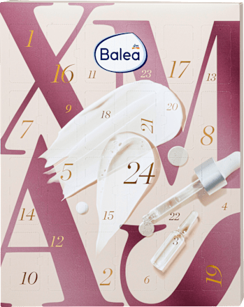 adventní kalendář XMASS Face Beauty Collection Balea