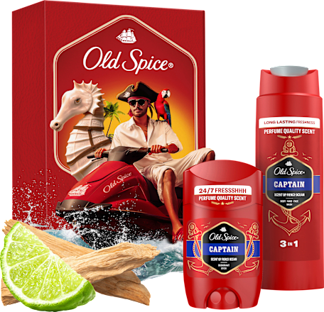 Geschenkset Modern Captain Old Spice