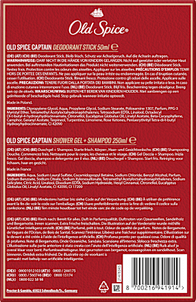 Geschenkset Modern Captain Old Spice