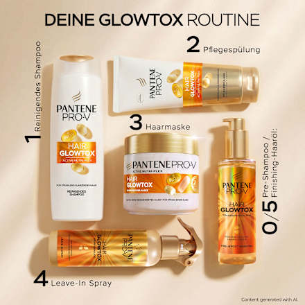 Shampoo Glowtox PANTENE PRO-V