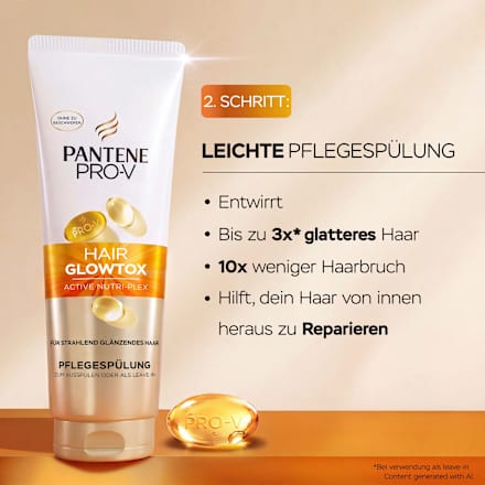 Conditioner Glowtox PANTENE PRO-V