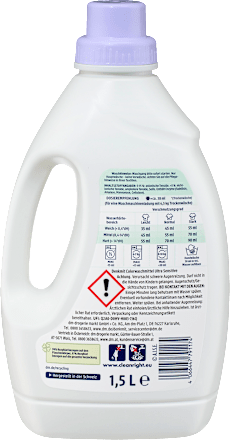 Płyn do prania tkanin kolorowych ultra sensitive, 27 prań Denkmit