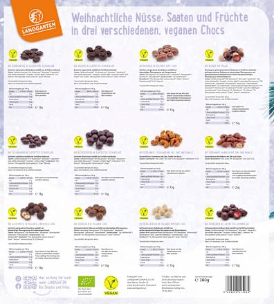 Adventskalender 2026 Vegan Christmas Landgarten