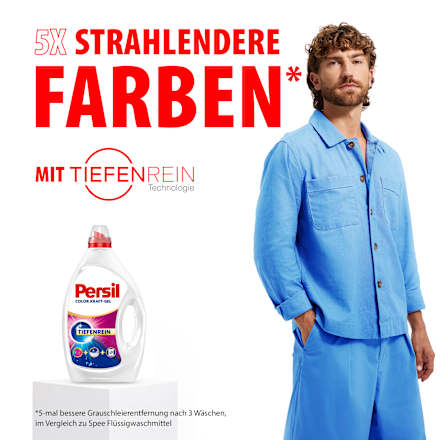 Colorwaschmittel Gel Persil