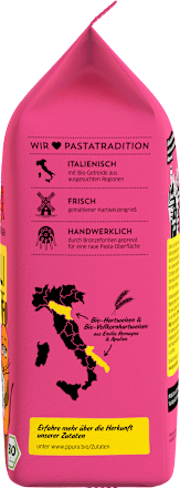 Nudeln, Fusilli tricolore für Kinder PPURA