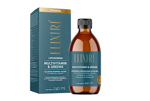 Prehransko dopolnilo Multivitamin & Greens ELIXIRE