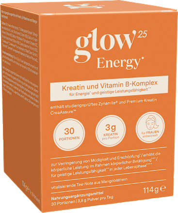 Energy Kreatin Pulver Glow25