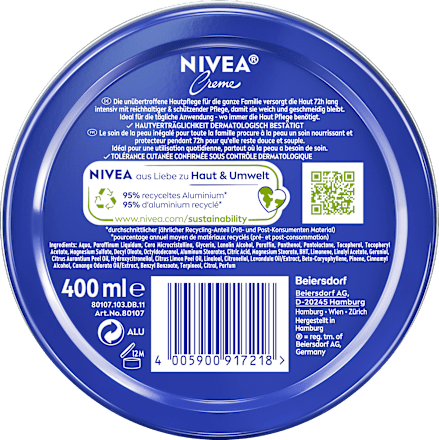 Creme in der Dose NIVEA