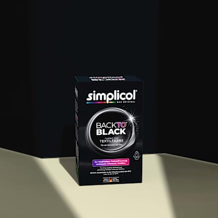 Textilfarbe Back to Black Farberneuerung Simplicol